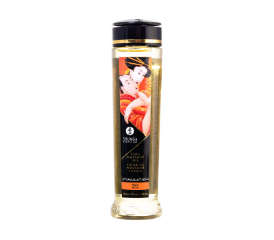 Масло для массажа Shunga Stimulation, натуральное, возбуждающее, персик, 240 мл