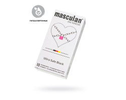 Маскулан 4 Ultra Safe Black №10 ультрапрочные