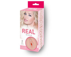 Большой ультра-реалистик мастурбатор "Real Woman" Блондинка