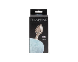 Анальная Пробка с Хвостом Diamond Twinkle Blue 4018-03lola-foto6