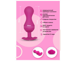 Gvibe Gballs 3 App Petal Rose - умный тренажёр Кегеля, 8х3 см-foto9