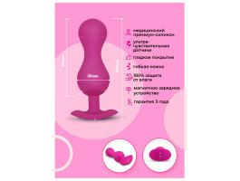 Gvibe Gballs 3 App Petal Rose - умный тренажёр Кегеля, 8х3 см-foto9