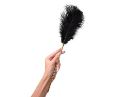 Флоггер-щекоталка TOYFA Theatre, металл, золотой, 44 см-foto4