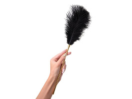 Флоггер-щекоталка TOYFA Theatre, металл, золотой, 44 см-foto4