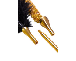 Флоггер-щекоталка TOYFA Theatre, металл, золотой, 44 см-foto2