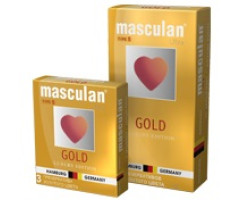 ПРЕЗЕРВАТИВЫ "MASCULAN 5 ULTRA № 3" (УТОНЧЕННЫЙ ЛАТЕКС ЗОЛОТОГО ЦВЕТА) 3 шт ПРЕЗЕРВАТИВЫ "MASCULAN 5 ULTRA № 3" (УТОНЧЕННЫЙ ЛАТЕКС ЗОЛОТОГО ЦВЕТА) 3 шт