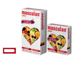 ПРЕЗЕРВАТИВЫ "MASCULAN 1 ULTRA №10" (ТУТТИ-ФРУТТИ) 10 штук