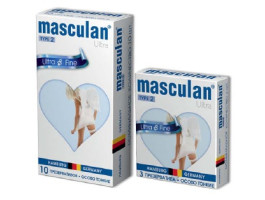 ПРЕЗЕРВАТИВЫ "MASCULAN 2 ULTRA № 10" (ОСОБО ТОНКИЙ С ОБИЛЬНОЙ СМАЗКОЙ) 10 штуки