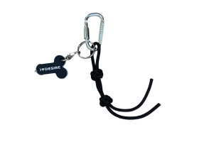 Брелок "I love Desire" в ассортименте с подвесом model-08 (стальной с черным шнуром)