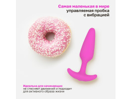 Gvibe Gplug XS Raspberry самая маленькая управляемая вибропробка, 7х2 см-foto2