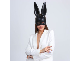 Маска "Зайка" черная с блестками 6782725-foto2