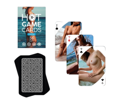 Карты игральные HOT GAME CARDS пляж, 36 карт, 18+   7354585