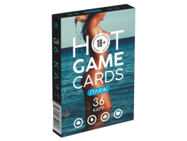 Карты игральные HOT GAME CARDS пляж, 36 карт, 18+   7354585-foto3