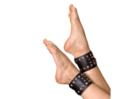 Оковы на ноги чер. хром M/L Оковы на ноги чер. хром M/L