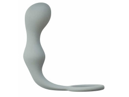 Эрекционное кольцо с анальной пробкой Double Pleasure Anal Plug Grey 4217-02Lola-foto3