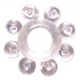 Эрекционное кольцо Rings Bubbles white 0112-30Lola