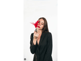 Тиклер Burlesque Plume Red 1082-01lola-foto2