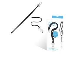 Втулка анальная стеклянная с хвостом Pony play-foto3