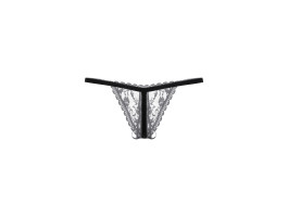 Стринги кружевные открытые черные-S/L-foto2