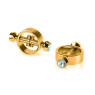 Зажимы на соски Fetish Fantasy Gold Magnetic Clamps на магните золотые