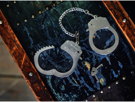 Настоящие металлические наручники (Be Mine) (One Size)-foto3