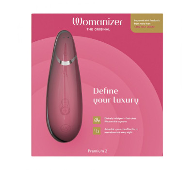 Бесконтактный клиторальный стимулятор Womanizer Premium 2 розовый