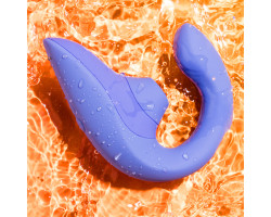 Бесконтактный клиторальный стимулятор Womanizer Blend, голубой-foto8