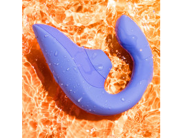 Бесконтактный клиторальный стимулятор Womanizer Blend, голубой-foto8