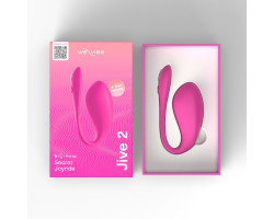 Вибратор We-Vibe Jive 2 розовый, в комплекте батарейка для пульта-foto2
