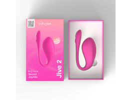 Вибратор We-Vibe Jive 2 розовый, в комплекте батарейка для пульта-foto2