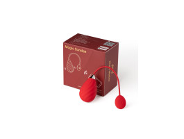 MAGIC Виброяйцо SUNDAE красное-foto3