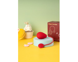 MAGIC Виброяйцо SUNDAE красное-foto6