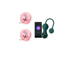 Тренажер Кегеля Magic Motion Crystal Duo темно-зеленый-foto3