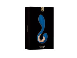 Gpop 2 Indigo GVibe - Мужской вибратор для стимуляции простаты Blue Gift Box-foto2
