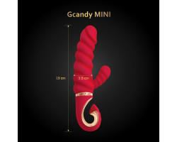 Gvibe Gcandy Mini - МИНИ Витой вибратор с клиторальным стимулятором Chili Coral Gift Box-foto4