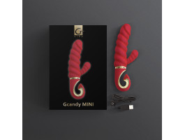 Gvibe Gcandy Mini - МИНИ Витой вибратор с клиторальным стимулятором Chili Coral Gift Box-foto5