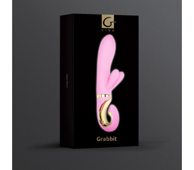 Grabbit PinK Gvibe - Вибратор для клитора и точки G с тремя моторами Gift Box