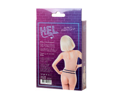 Пояс для чулок H.E.L. Billie, текстиль, чёрный, OS-foto9