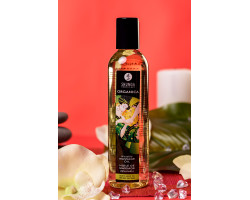 Масло для массажа Shunga Organica Exotic Green Tea, натуральное, расслабляющее, зеленый чай, 240 мл-foto17