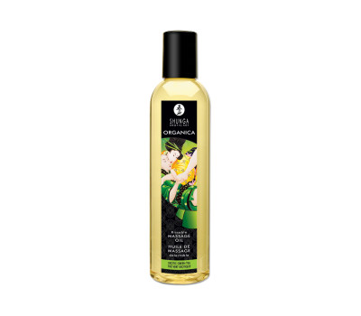 Масло для массажа Shunga Organica Exotic Green Tea, натуральное, расслабляющее, зеленый чай, 240 мл