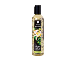 Масло для массажа Shunga Organica Exotic Green Tea, натуральное, расслабляющее, зеленый чай, 240 мл-foto11