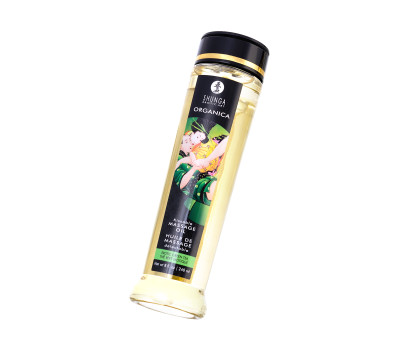 Масло для массажа Shunga Organica Exotic Green Tea, натуральное, расслабляющее, зеленый чай, 240 мл
