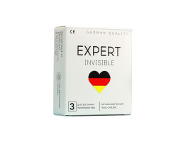 ПРЕЗЕРВАТИВЫ EXPERT INVISIBLE № 3 (ОСОБО ТОНКИЕ), 3 штуки ПРЕЗЕРВАТИВЫ EXPERT INVISIBLE № 3 (ОСОБО ТОНКИЕ), 3 штуки