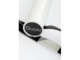 Шлёпалка OUCH Leather  Cross Tiped Crop черная-foto3