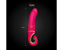 Gjay Pink Gift Box - Эргономичный вибратор из самого реалистичного материала-foto2