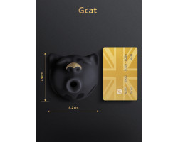 Gvibe Black Gcat - Вакуумный стимулятор клитора, 7.5х8.2 см-foto3