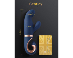 Gvibe Gentley Caribbean Blue - вибратор кролик для стимуляции точки G и клитора-foto4