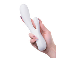 Электрический вибрмассажер Satisfyer Mono Flexс возможностью управления через приложение - белый-foto8
