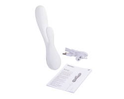 Электрический вибрмассажер Satisfyer Mono Flexс возможностью управления через приложение - белый-foto6