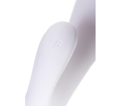 Электрический вибрмассажер Satisfyer Mono Flexс возможностью управления через приложение - белый
